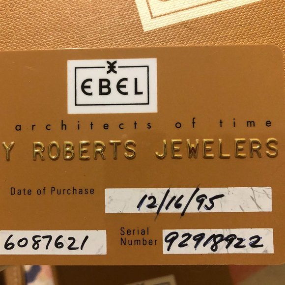 EBEL Sportwave Stainless & 18k Gold